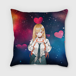 Подушка квадратная Марин Китагава с любовью - Эта фарфоровая кукла вл