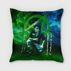 Подушка квадратная Король и Шут - Я жив пока вы слышите меня