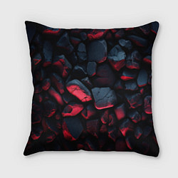Подушка квадратная Камни, цвет: 3D-принт