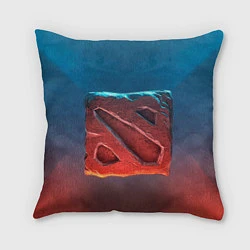 Подушка квадратная Dota 2: Symbol, цвет: 3D-принт