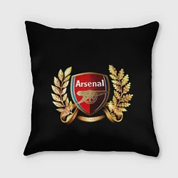 Подушка квадратная Arsenal, цвет: 3D-принт