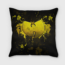 Подушка квадратная Wu-Tang Clan: Yellow, цвет: 3D-принт