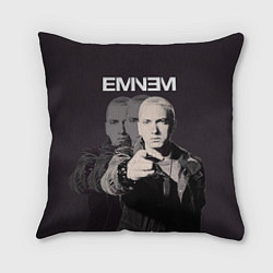 Подушка квадратная Eminem: You, цвет: 3D-принт