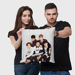 Подушка квадратная Winner Boys, цвет: 3D-принт — фото 2