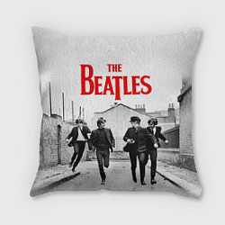 Подушка квадратная The Beatles: Break, цвет: 3D-принт