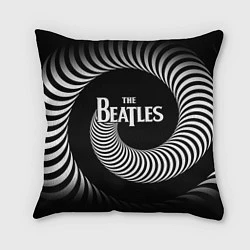 Подушка квадратная The Beatles: Stereo Type, цвет: 3D-принт