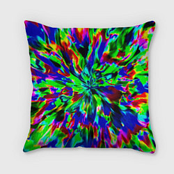 Подушка квадратная Оксид красок, цвет: 3D-принт