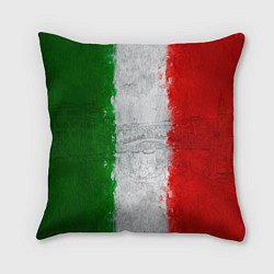 Подушка квадратная Italian, цвет: 3D-принт
