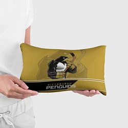 Подушка-антистресс Pittsburgh Penguins, цвет: 3D-принт — фото 2