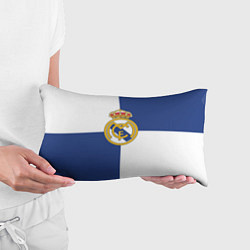 Подушка-антистресс Real Madrid: Blue style, цвет: 3D-принт — фото 2