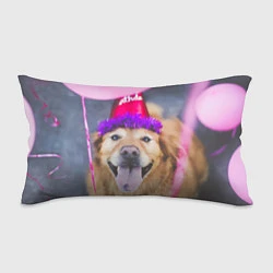 Подушка-антистресс Birthday Dog, цвет: 3D-принт