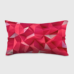 Подушка-антистресс Розовые грани, цвет: 3D-принт