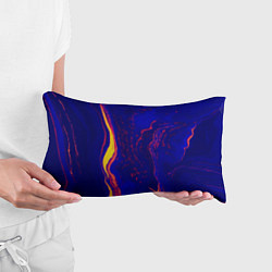 Подушка-антистресс Ультрафиолетовые разводы, цвет: 3D-принт — фото 2