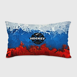 Подушка-антистресс Хоккей триколор, цвет: 3D-принт