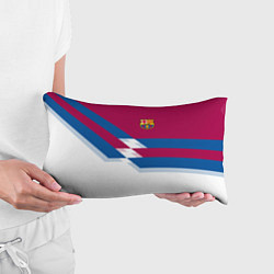 Подушка-антистресс Barcelona FC: White style, цвет: 3D-принт — фото 2