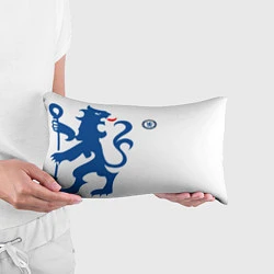 Подушка-антистресс FC Chelsea: White Lion, цвет: 3D-принт — фото 2