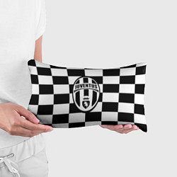 Подушка-антистресс FC Juventus: W&B Grid, цвет: 3D-принт — фото 2