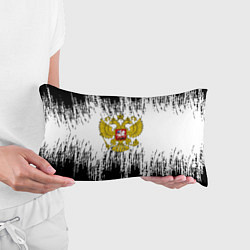 Подушка-антистресс Russia: White Sport, цвет: 3D-принт — фото 2