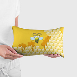 Подушка-антистресс Веселая пчелка, цвет: 3D-принт — фото 2