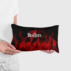 Подушка-антистресс The Beatles: Red Flame, цвет: 3D-принт — фото 2
