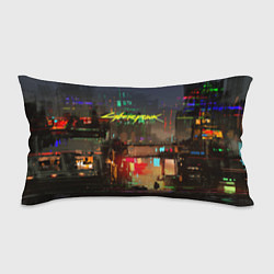 Подушка-антистресс Cyberpunk 2077: Night City, цвет: 3D-принт