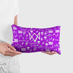 Подушка-антистресс Watch Dogs 2: Violet Pattern, цвет: 3D-принт — фото 2