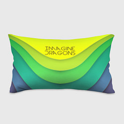 Подушка-антистресс Imagine Dragons: Lime Colour, цвет: 3D-принт