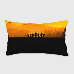 Подушка-антистресс Red Dead Redemption: Orange Sun, цвет: 3D-принт