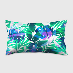 Подушка-антистресс Зеленые тропики, цвет: 3D-принт