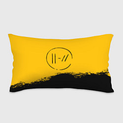 Подушка-антистресс 21 Pilots: Yellow Logo, цвет: 3D-принт