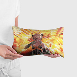 Подушка-антистресс Fire Academia, цвет: 3D-принт — фото 2