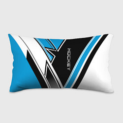 Подушка-антистресс Hockey black blue white