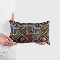 Подушка-антистресс Этнический ковровый орнамент, цвет: 3D-принт — фото 2
