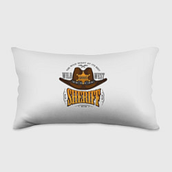Подушка-антистресс Sheriff - wild west, цвет: 3D-принт
