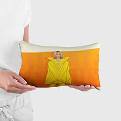 Подушка-антистресс Billie Eilish: Yellow Girl, цвет: 3D-принт — фото 2