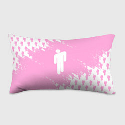 Подушка-антистресс Billie Eilish: Pink Style, цвет: 3D-принт
