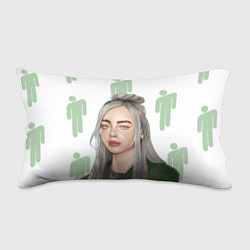 Подушка-антистресс Billie Eilish, цвет: 3D-принт