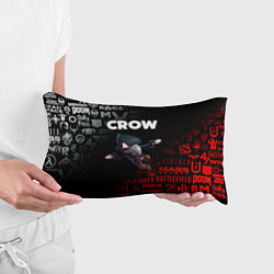Подушка-антистресс BRAWL STARS CROW, цвет: 3D-принт — фото 2