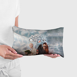 Подушка-антистресс Good Omens, цвет: 3D-принт — фото 2