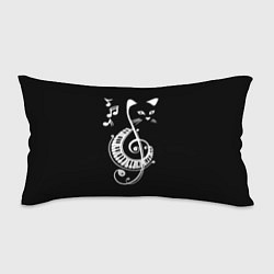Подушка-антистресс Музыкальный кот, цвет: 3D-принт