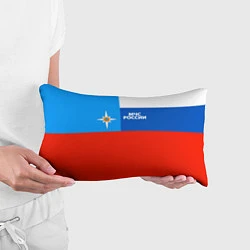 Подушка-антистресс Флаг МЧС России, цвет: 3D-принт — фото 2