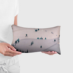 Подушка-антистресс Snow 1, цвет: 3D-принт — фото 2
