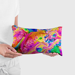 Подушка-антистресс TIE DYE, цвет: 3D-принт — фото 2