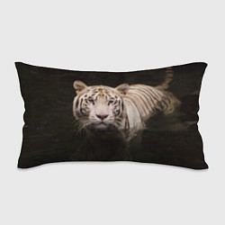 Подушка-антистресс Белый тигр, цвет: 3D-принт