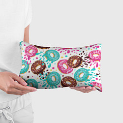 Подушка-антистресс Любитель пончиков, цвет: 3D-принт — фото 2
