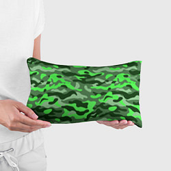Подушка-антистресс CAMOUFLAGE GREEN, цвет: 3D-принт — фото 2