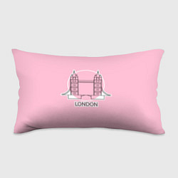 Подушка-антистресс Лондон London Tower bridge, цвет: 3D-принт