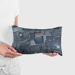 Подушка-антистресс Jeans life, цвет: 3D-принт — фото 2
