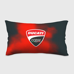Подушка-антистресс Ducati Corse logo, цвет: 3D-принт