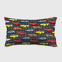 Подушка-антистресс Гоночные тачки, цвет: 3D-принт